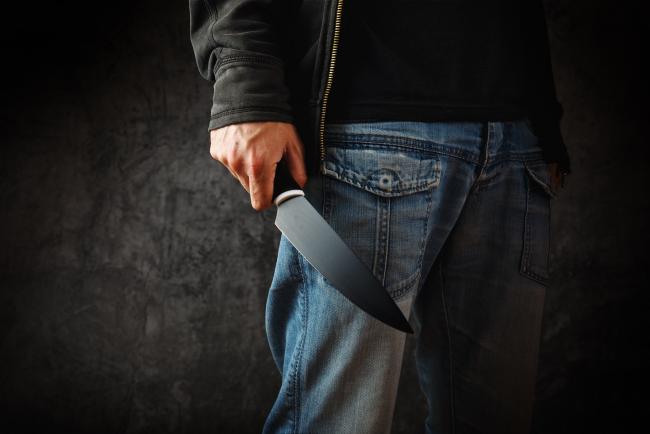Knife man