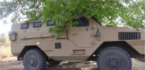Nigerian army tanks and vehicles captured by terrorists