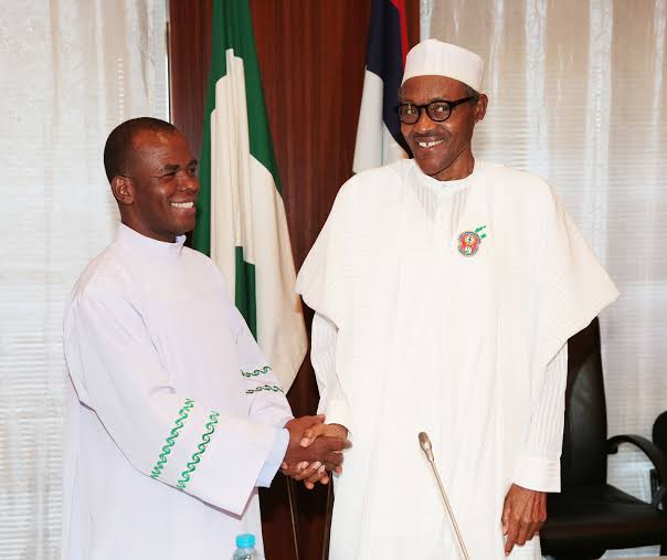 Father Mbaka and President Muhammadu Buhari