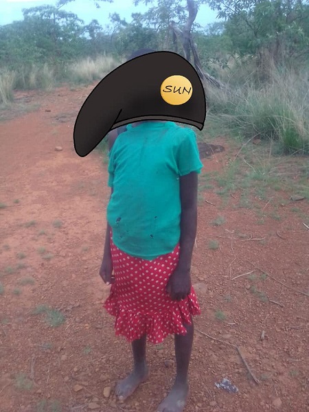 The little girl died after being raped