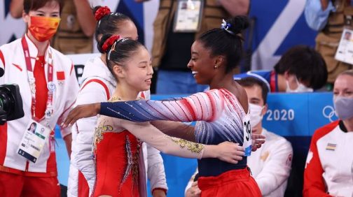 Biles wins Bronze