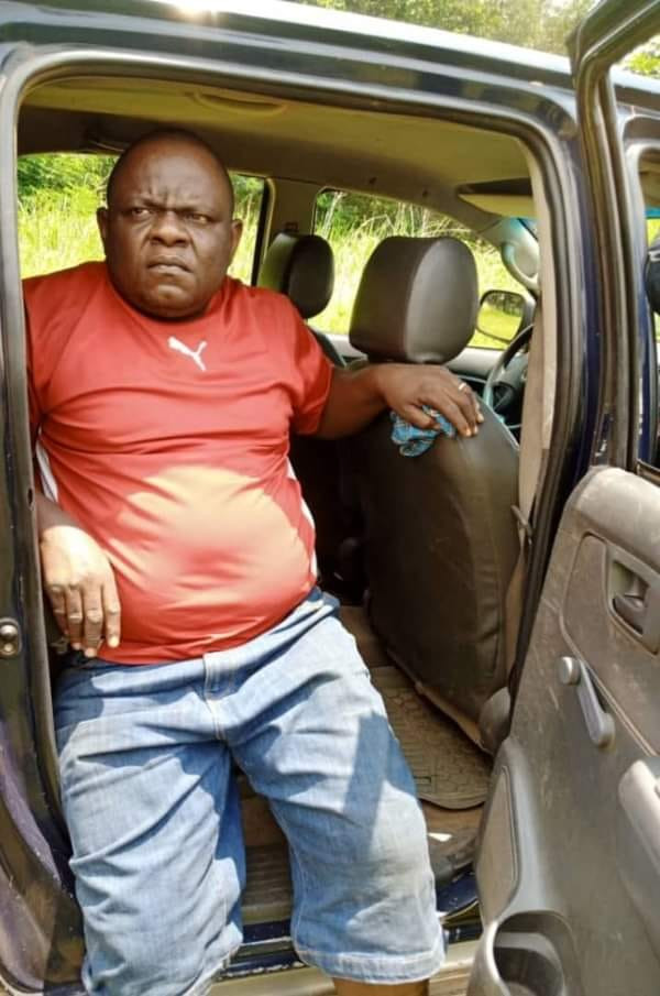 Rescued businessman