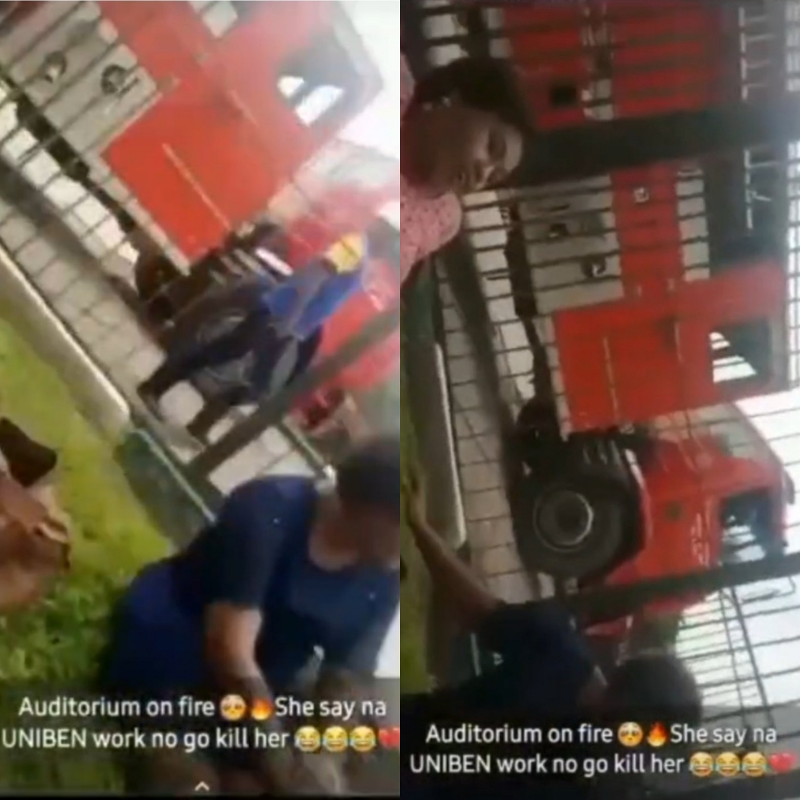 UNIBEN fire