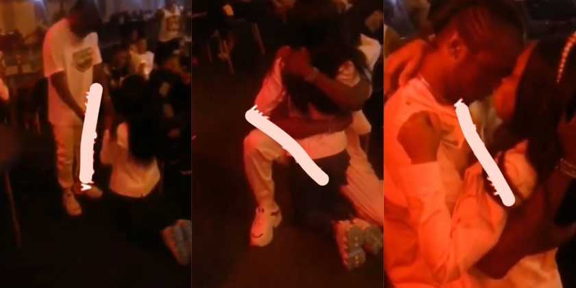 Lady proposes to her man in Delta