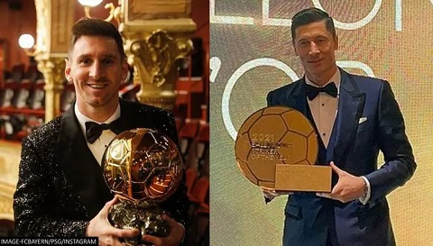 Messi and Lewandoski