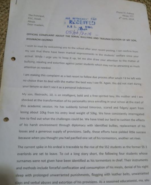 letter