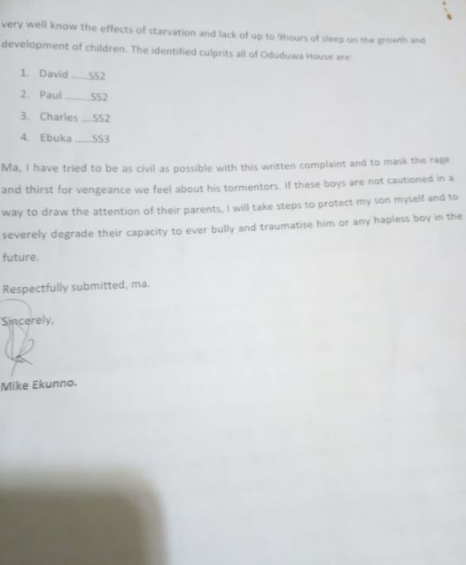letter