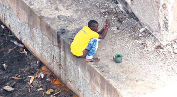 open defecation