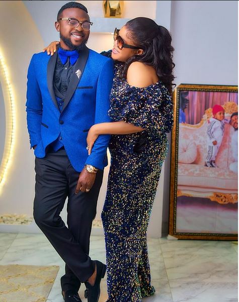 Toyin and husband