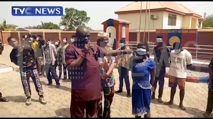 The male kidnapper who dressed like a woman arrested in Ondo