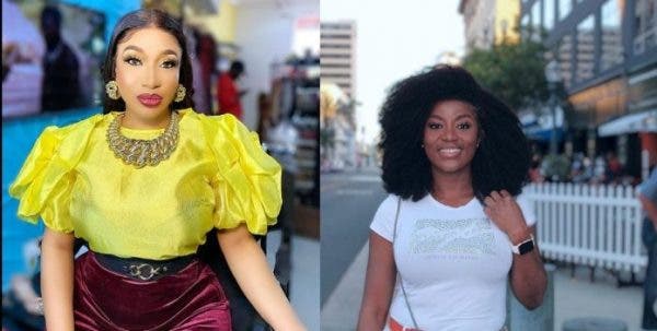 Tonto Dikeh and Bimbo Coker