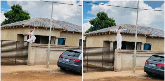 Ntando shares the photo on Twitter