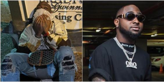 Davido shows off the house he stayed in while struggling for fame