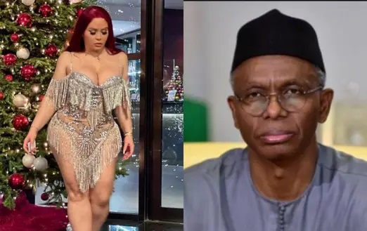 The woman claimed she has been sleeping with Governor Nasir El-Rufai