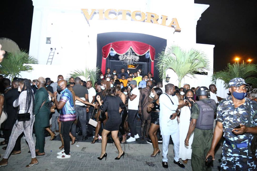 Lagos club raid