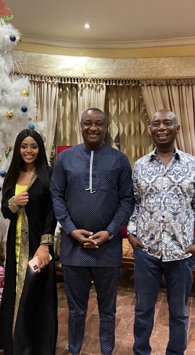 Regina Daniels, Festus Keyamo and Ned Nwoko