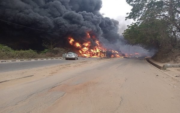 Tanker explodes in Ogun state