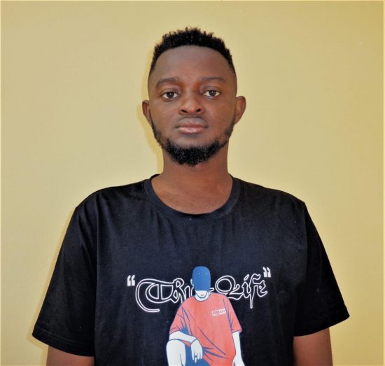 One of the students arrested by EFCC