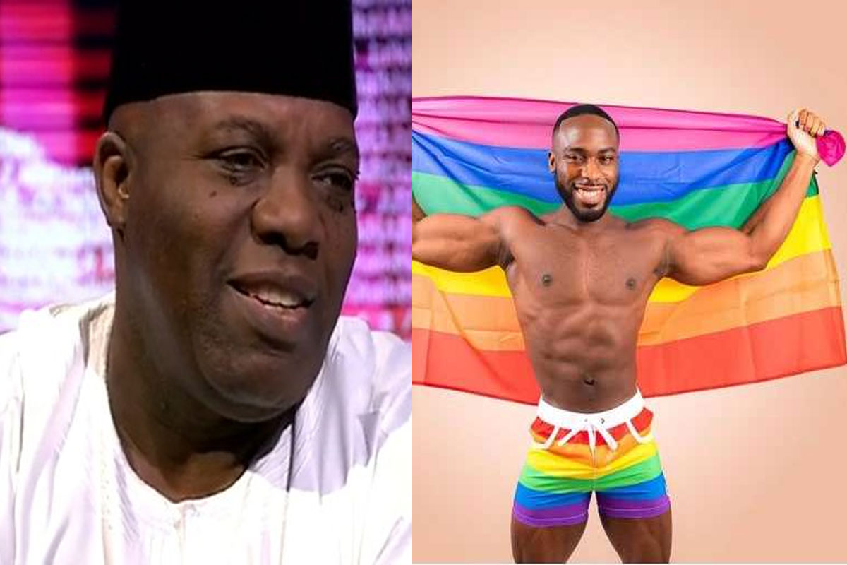 Doyin Okupe and his son, Bolu