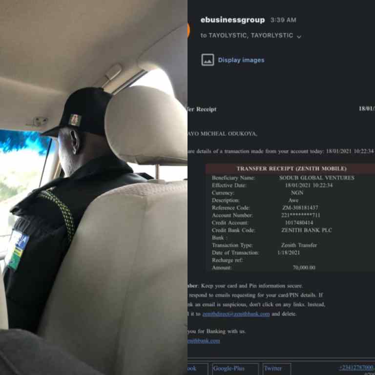 The police officers arrested for extorting student