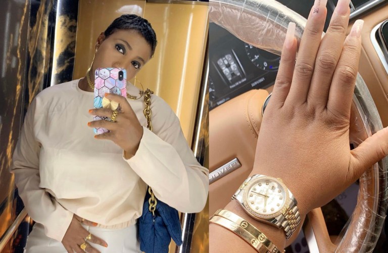 Domina buys for herself a brand new car