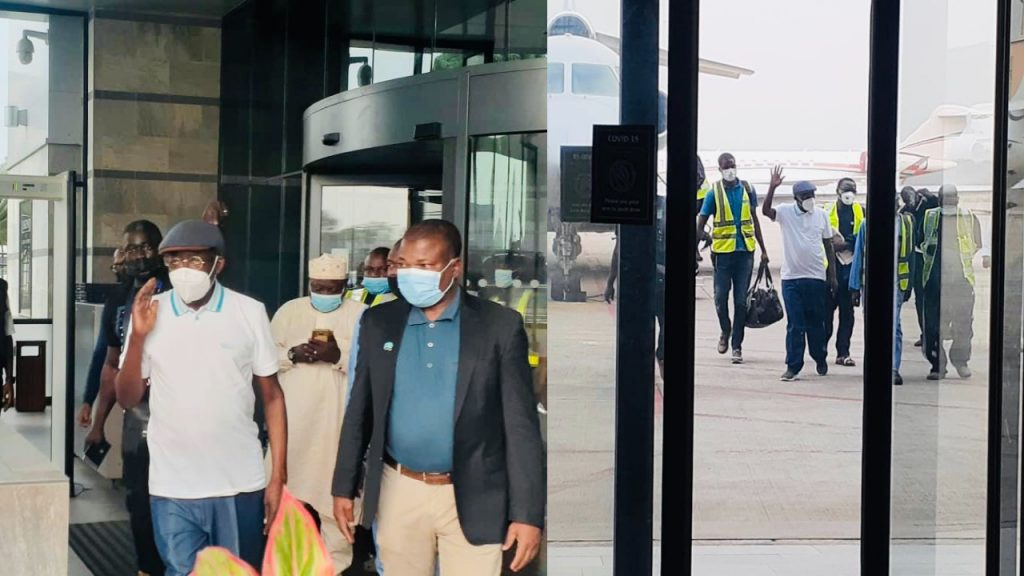 Bola Tinubu returns to Nigeria 