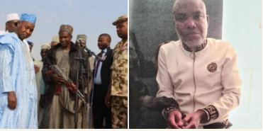 Treatment given to bandits and Nnamdi Kanu