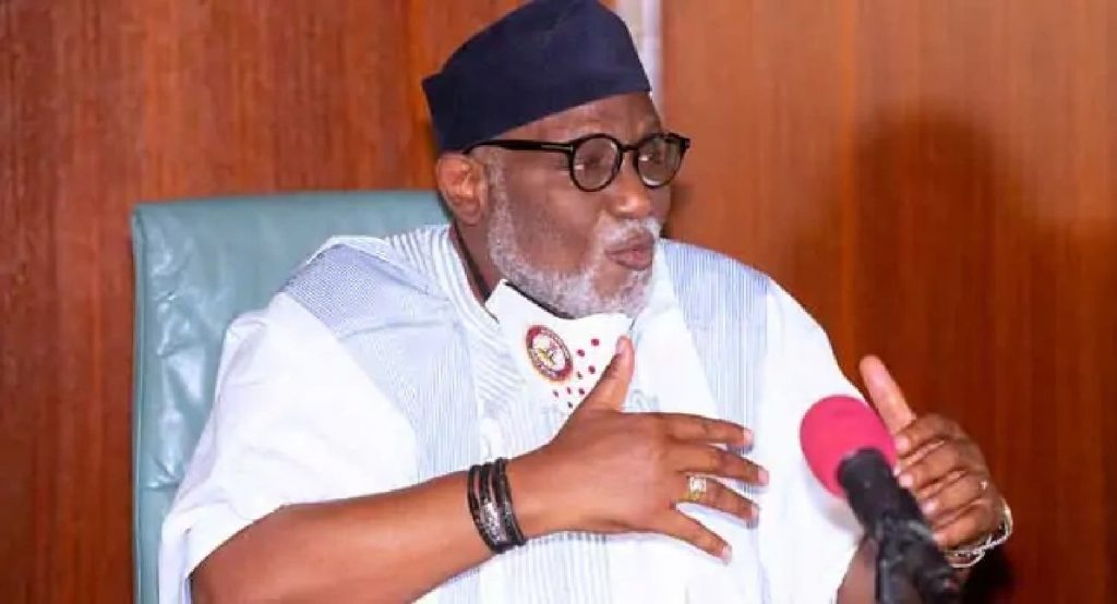 Governor of Ondo State, Rotimi Akeredu