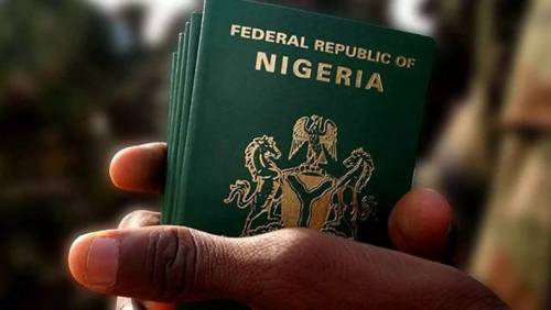 Nigerian passport 