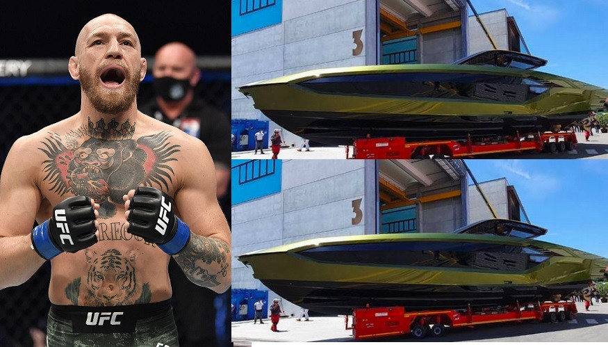 Conor McGregor's new Lamborghini yacht