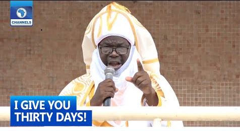 Emir gives bandits ultimatum to leave the state