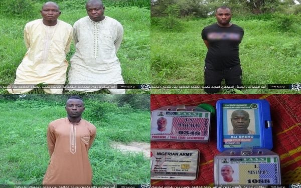 The abducted soldiers and others