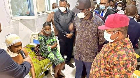 Governor Umahi visits victims of herdsmen attack