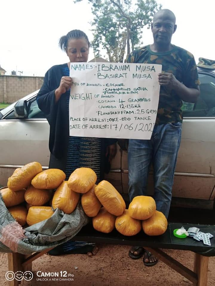 Ibrahim Musa and wife arrested