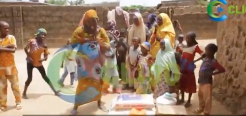 Sadiya and her children empowered by Twitter users