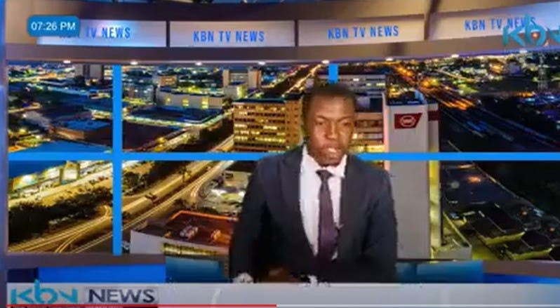 Zambian TV presenter demands for his salary
