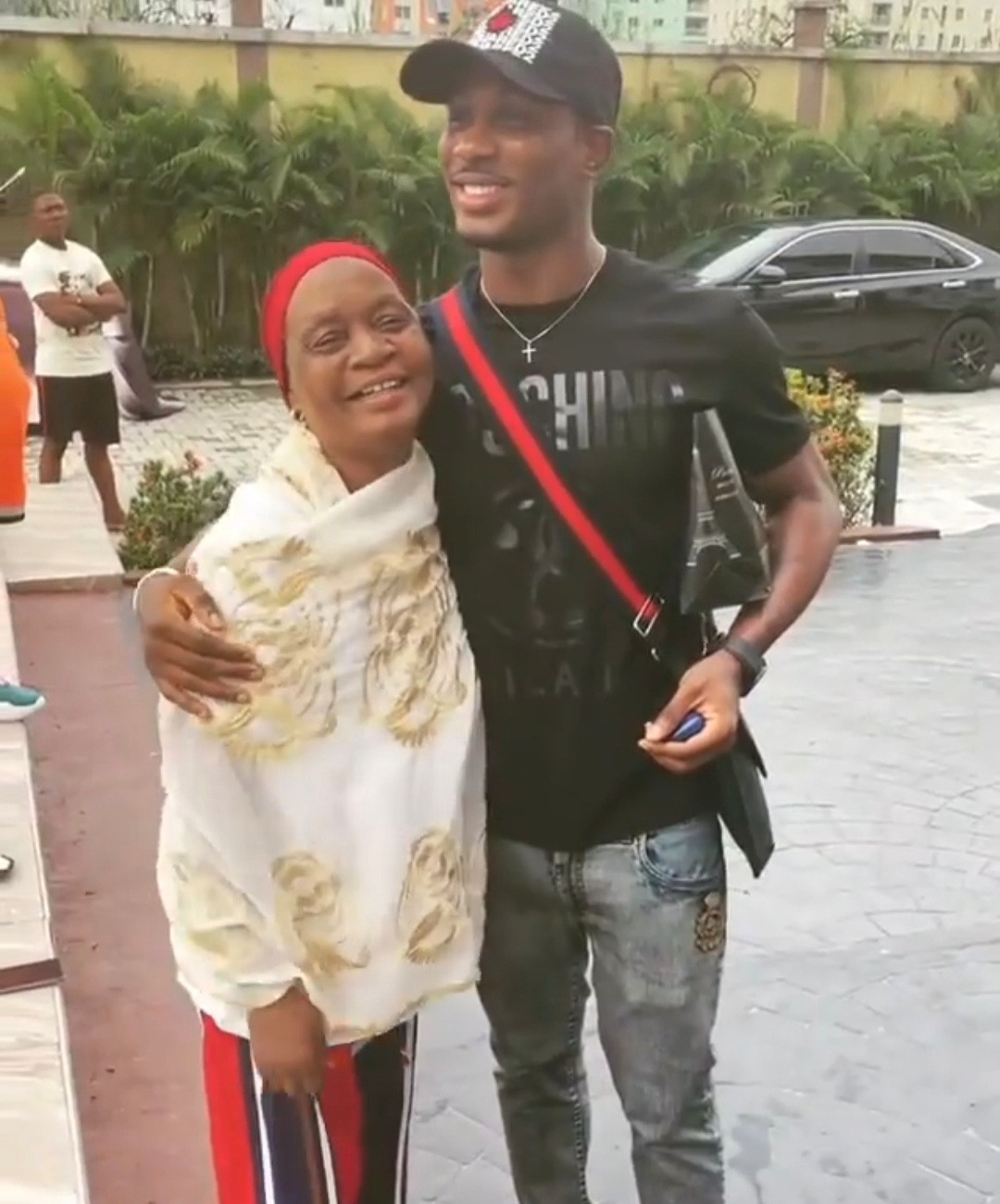 Jude Ighalo and mother