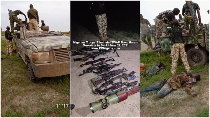 Terrorists kille by Nigerian troops
