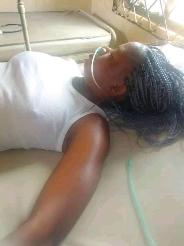 The lady rushed to hospital due to romp