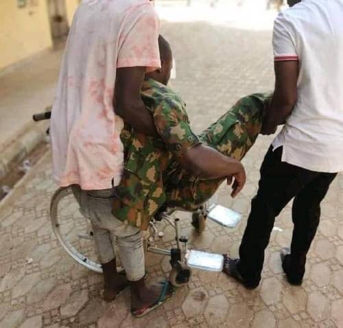 Nigerian soldier