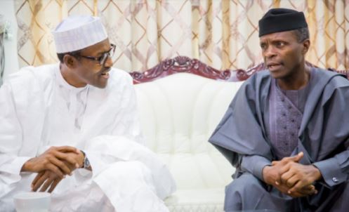 Muhammadu Buhari and Yemi Osinbajo