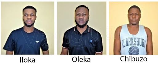 The three men convicted for fraud in Enugu