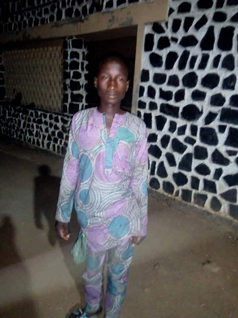One of the Fulani herdsmen caught at the Igboho mother's home