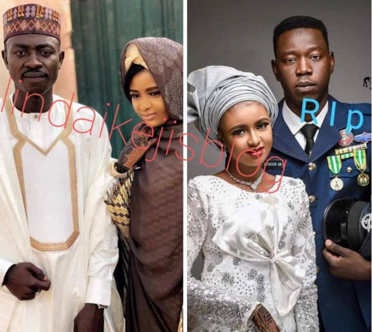 The bride married her late fiance's brother 