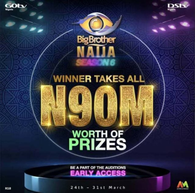 BBNaija prize money is N90 million