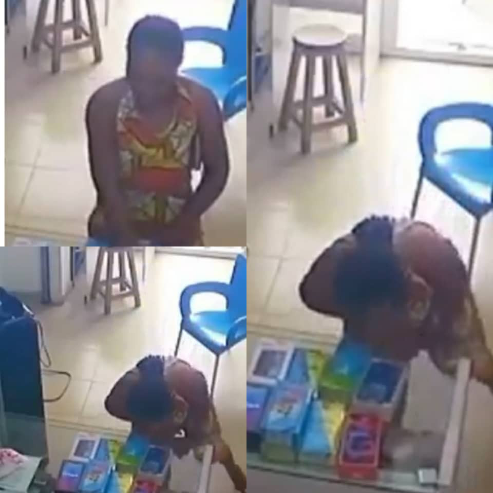 Lady steals phone in PH