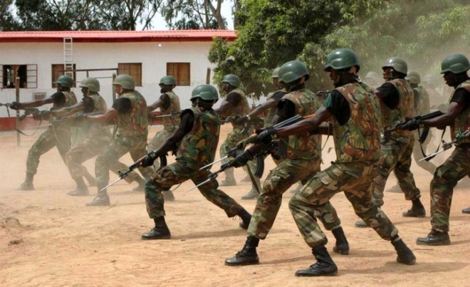 Nigerian soldiers