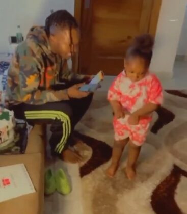 Naira Marley and the 4-year-old girl 