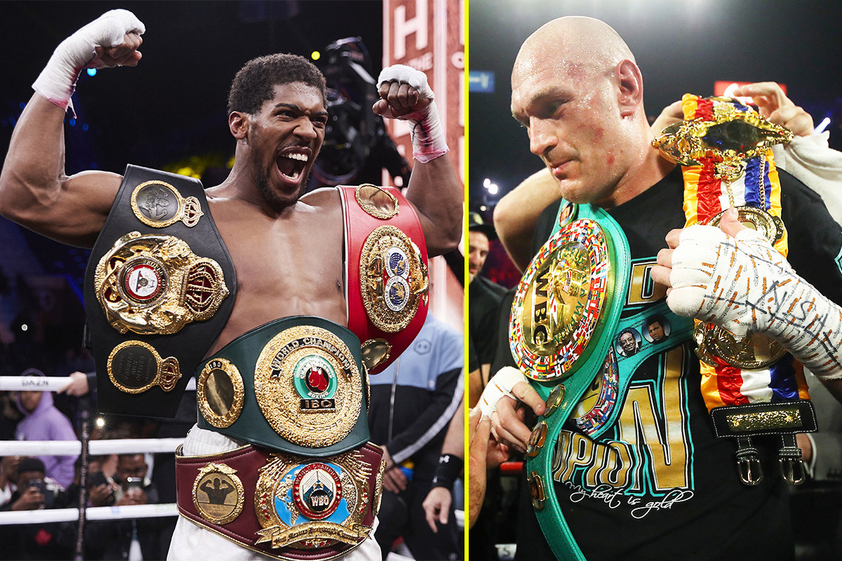 Anthony Joshua And Tyson Fury