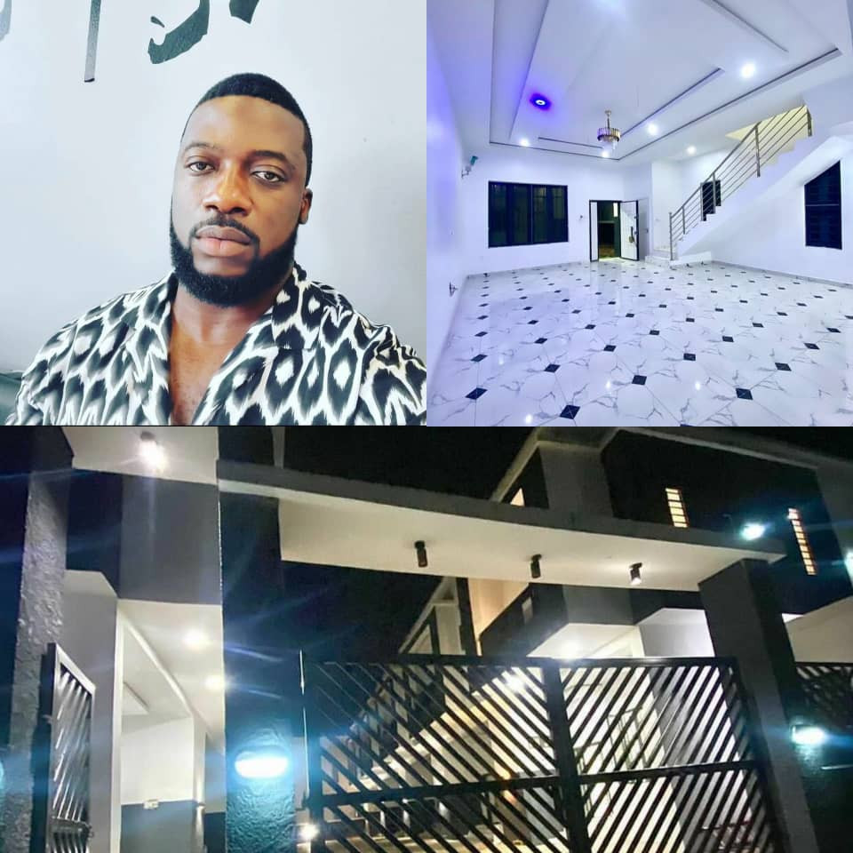 Actor Jimoh shows off his house